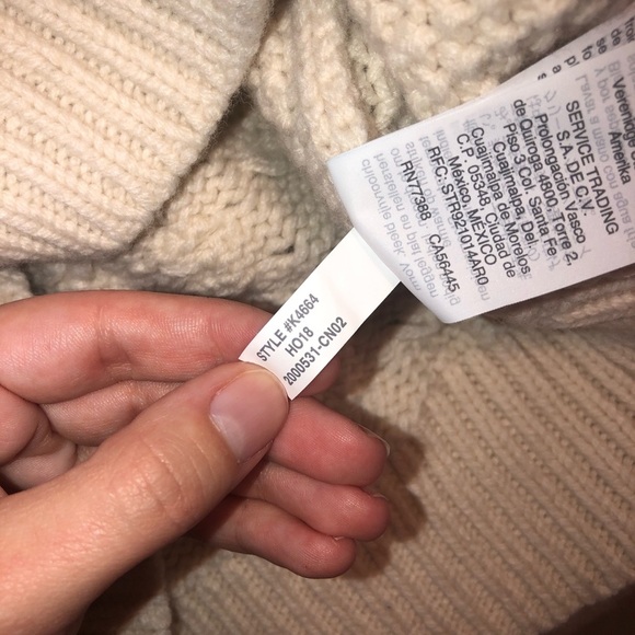 J Crew Merino Wool Cable Knit Sequin Sweater - Picture 9 of 13